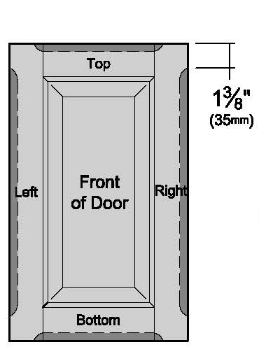 Finger Pulls 1 Finger Pull front door